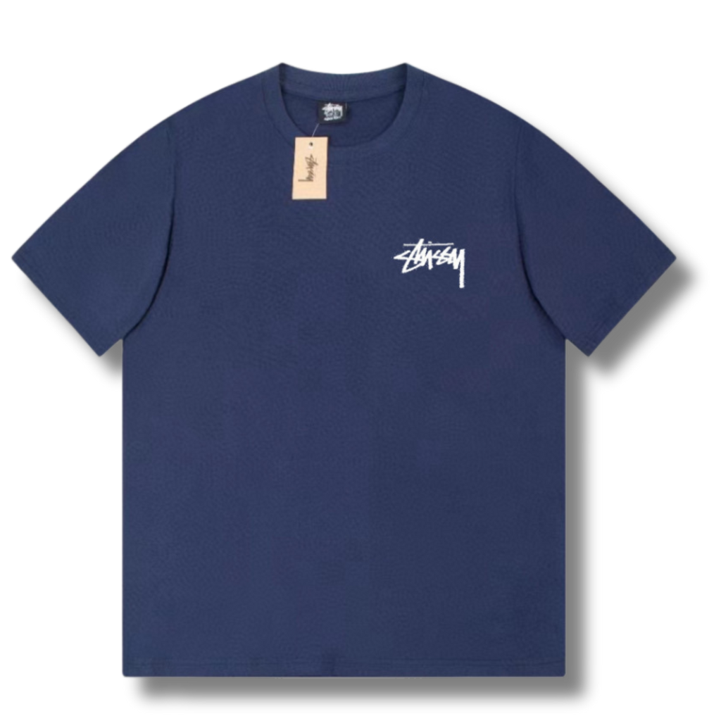 Stu T-shirt Pelican Blue