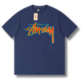 Stu T-shirt Blue w Multicolor