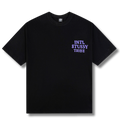 Stu T-shirt Black w Blue Dragon