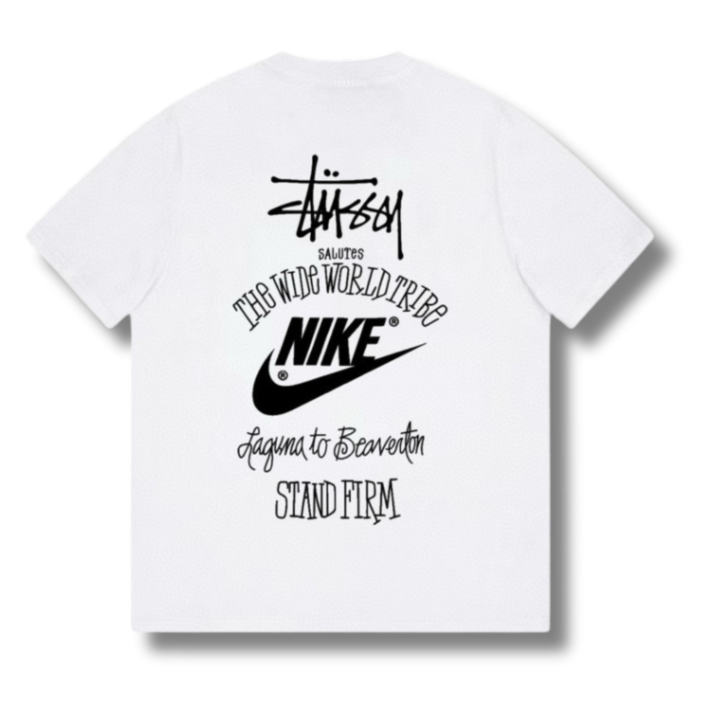 Stu x Nice T-shirt white