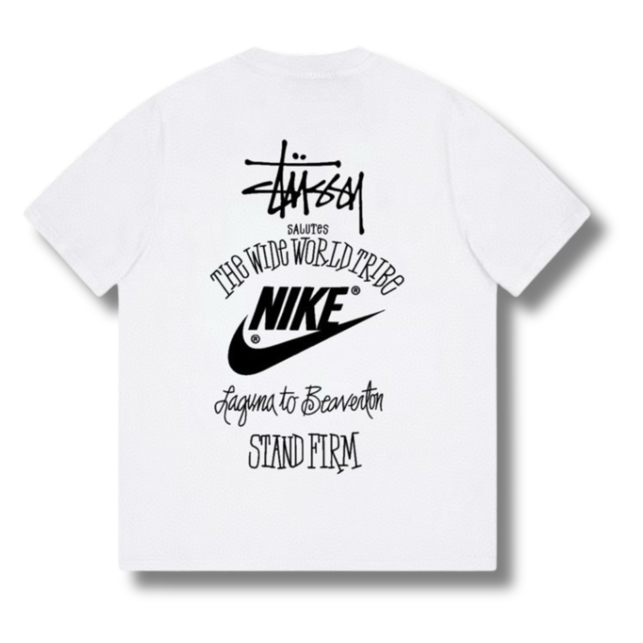 Stu x Nice T-shirt white