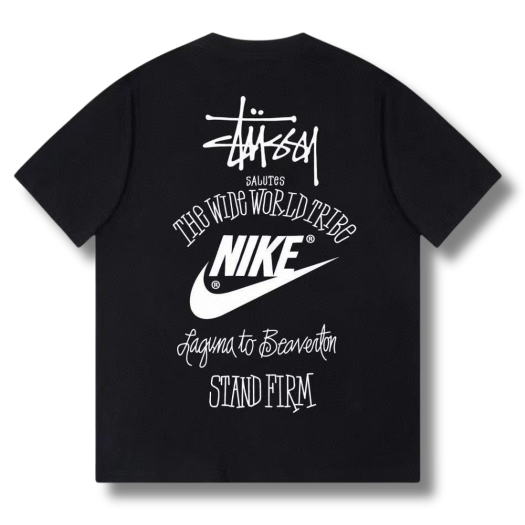 Stu x Nice T-shirt Black