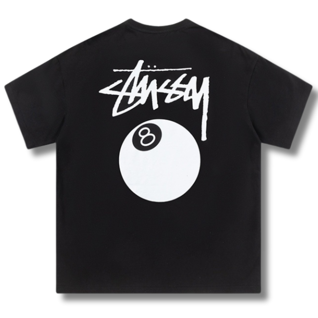 Stu T-shirt 8 ball Black