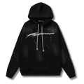 HelStar Hoodie Black w white