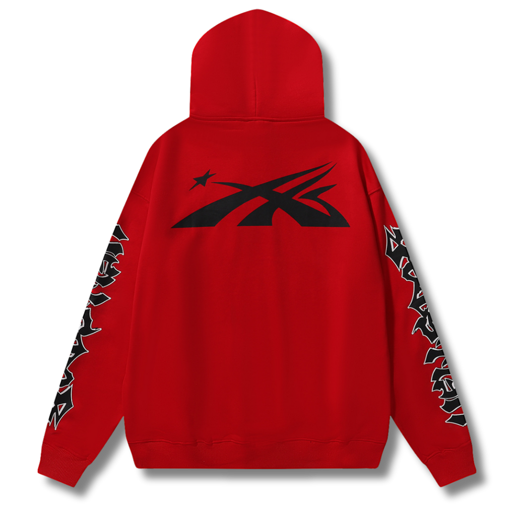 HelStar Hoodie Tribal Red