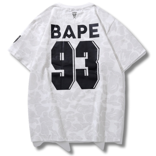 Ape T-shirt W numbers White
