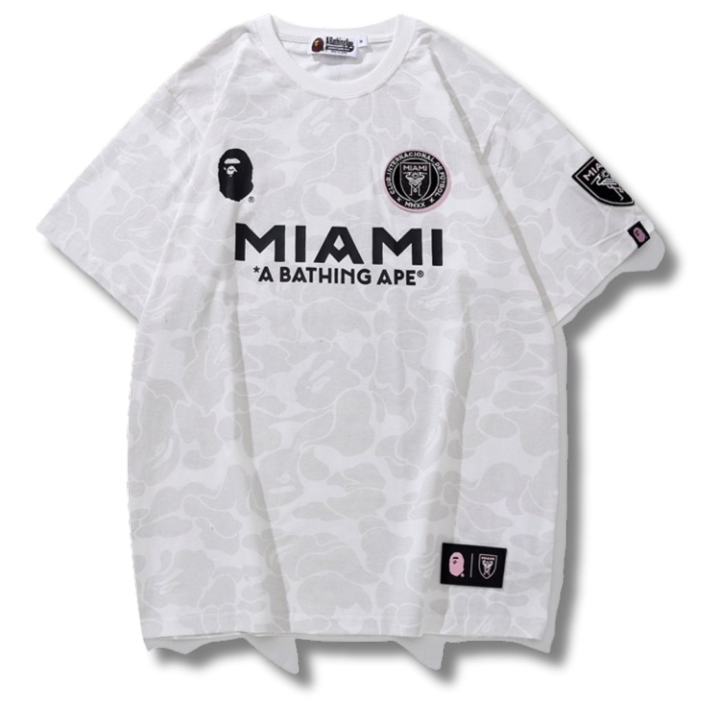Ape T-shirt W numbers White