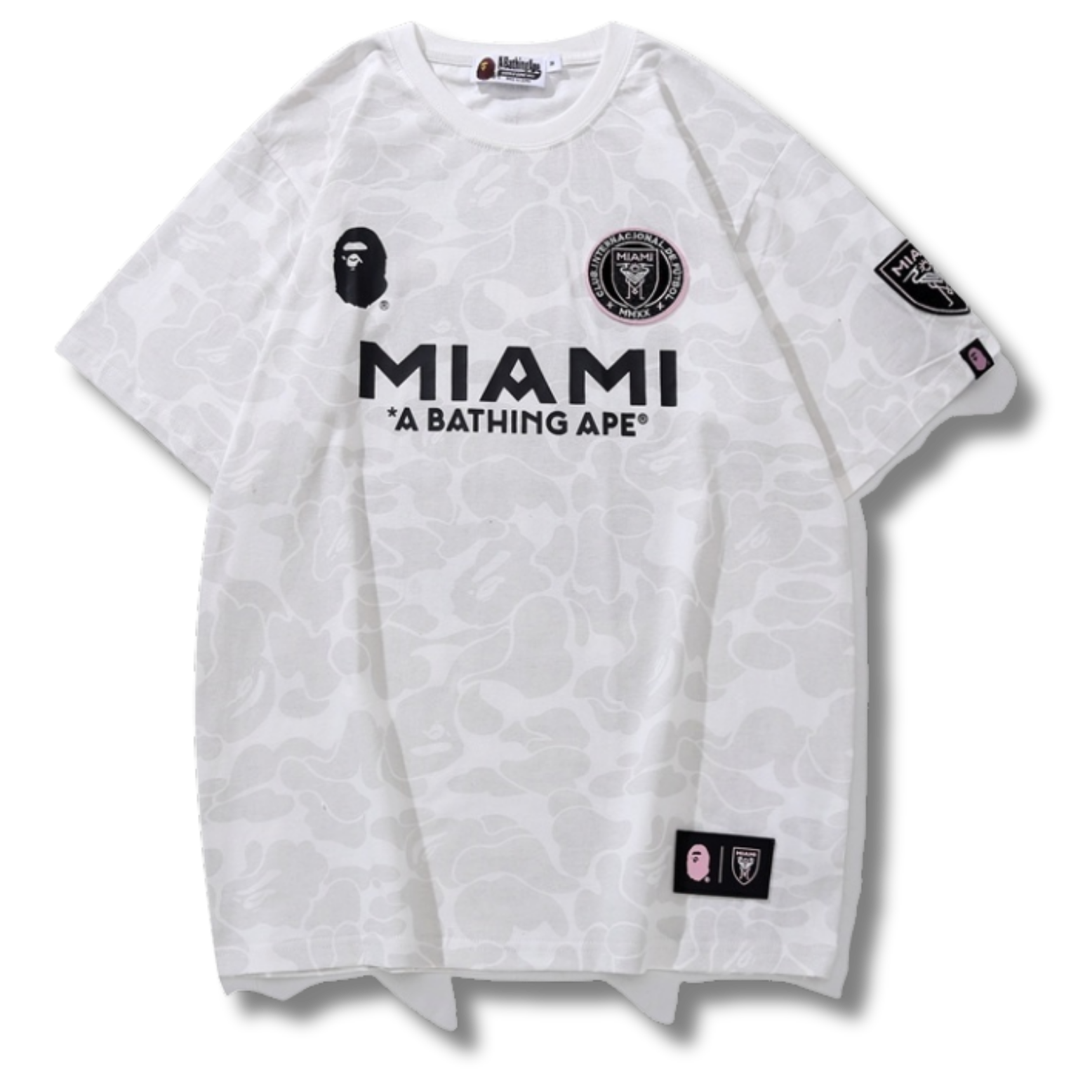 Ape T-shirt W numbers White