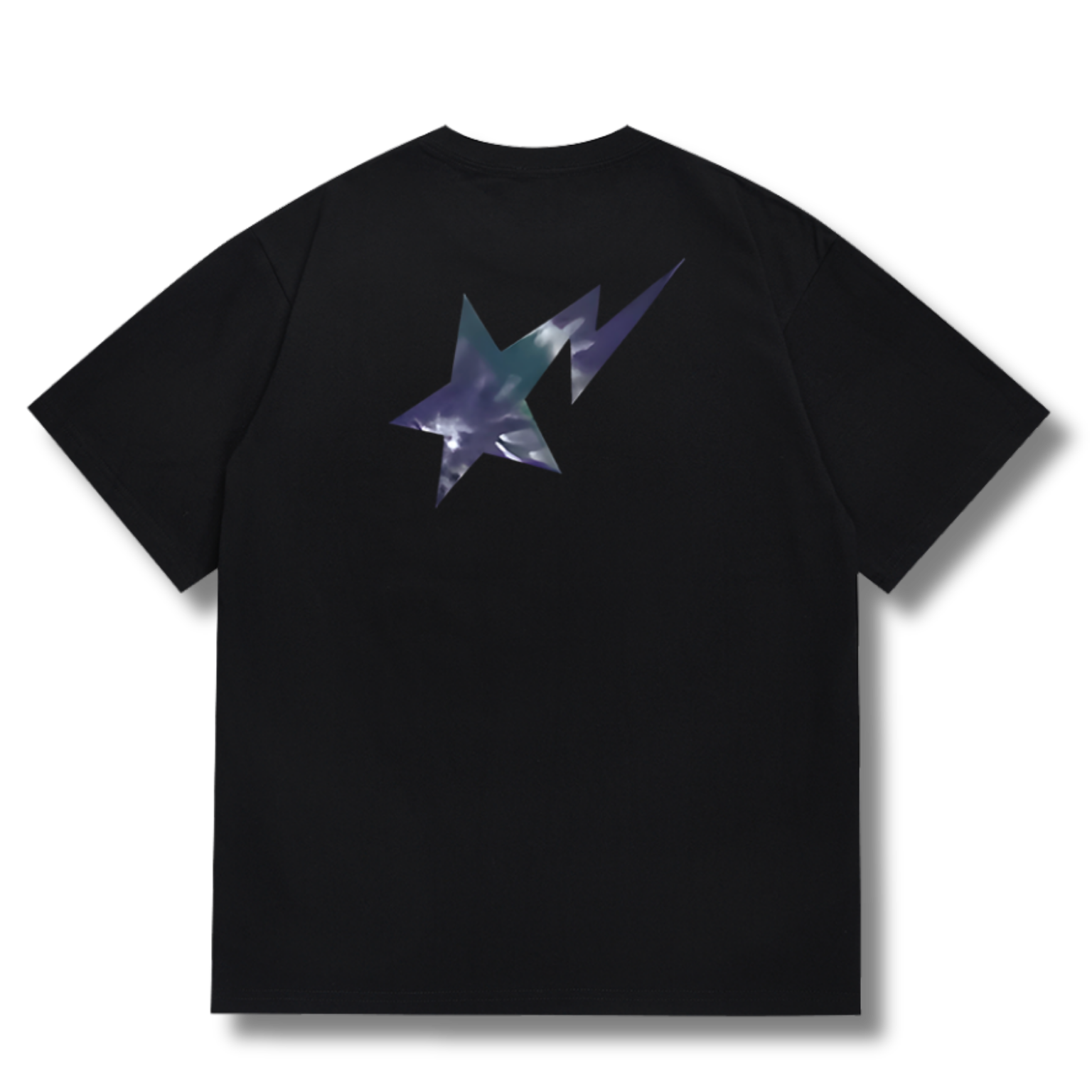 Ape T-shirt Blue star black