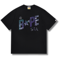 Ape T-shirt Blue star black