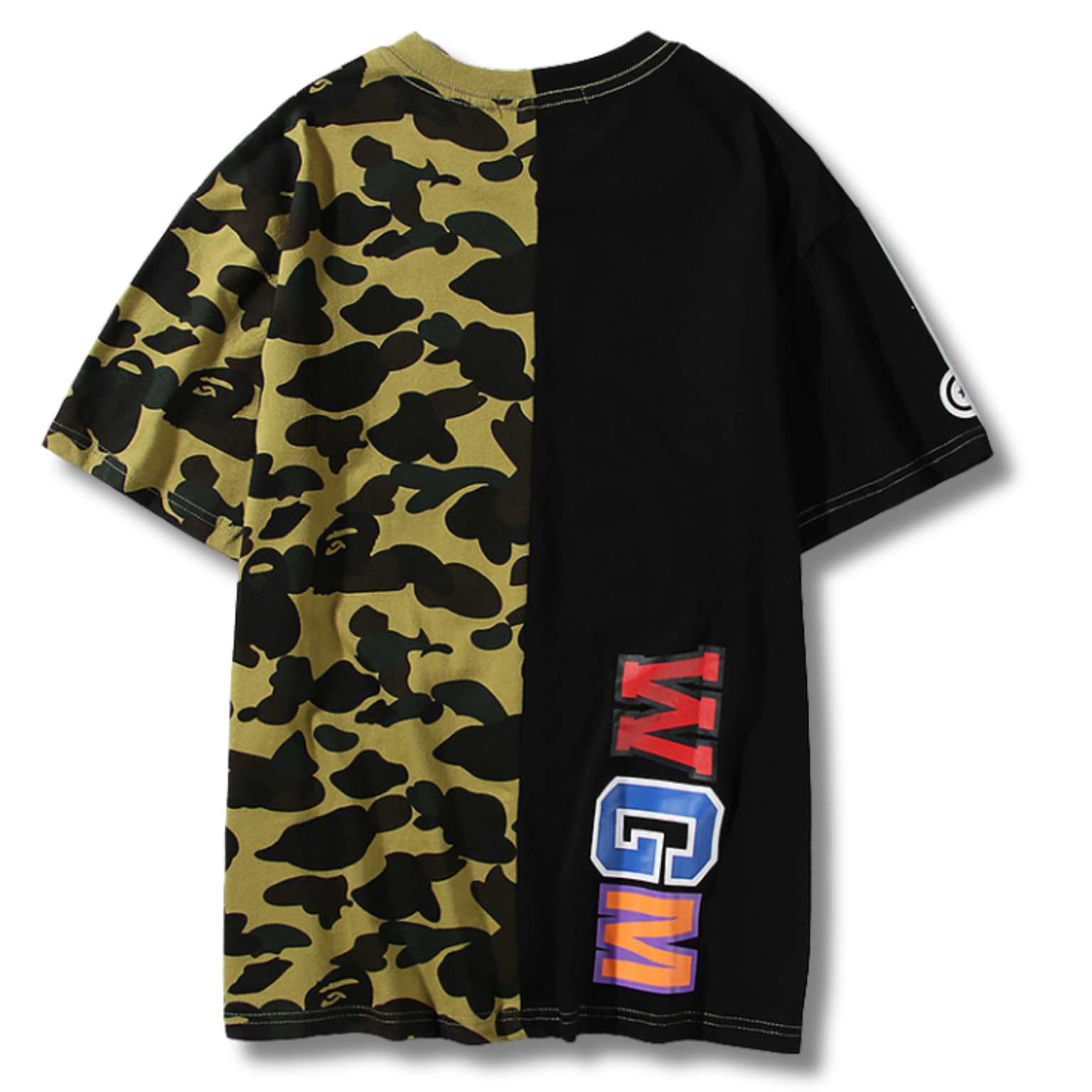 Ape T-shirt Split Dye Camo