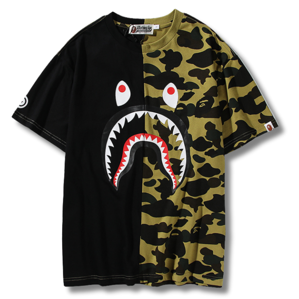 Ape T-shirt Split Dye Camo