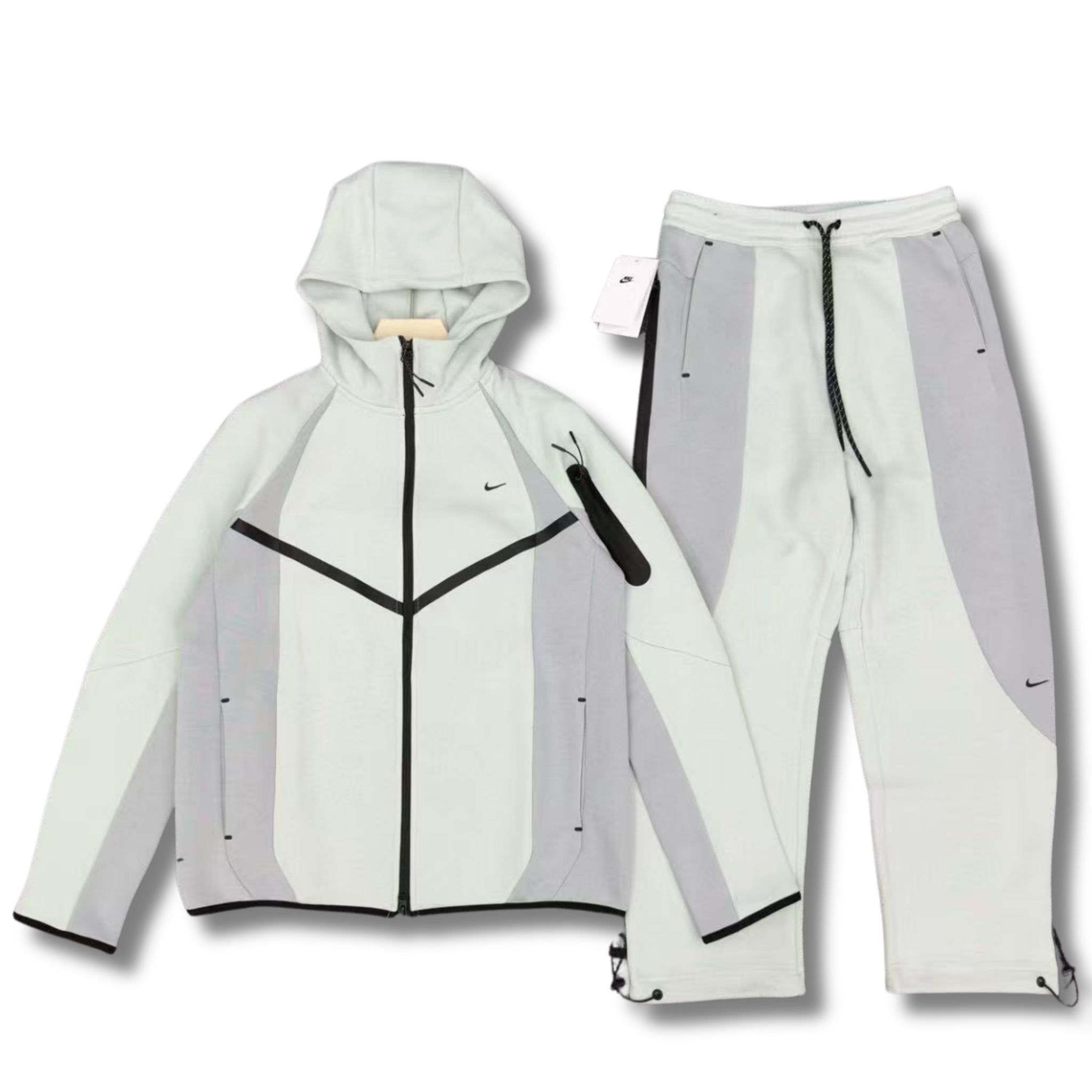 Nice Tech Set White w grey