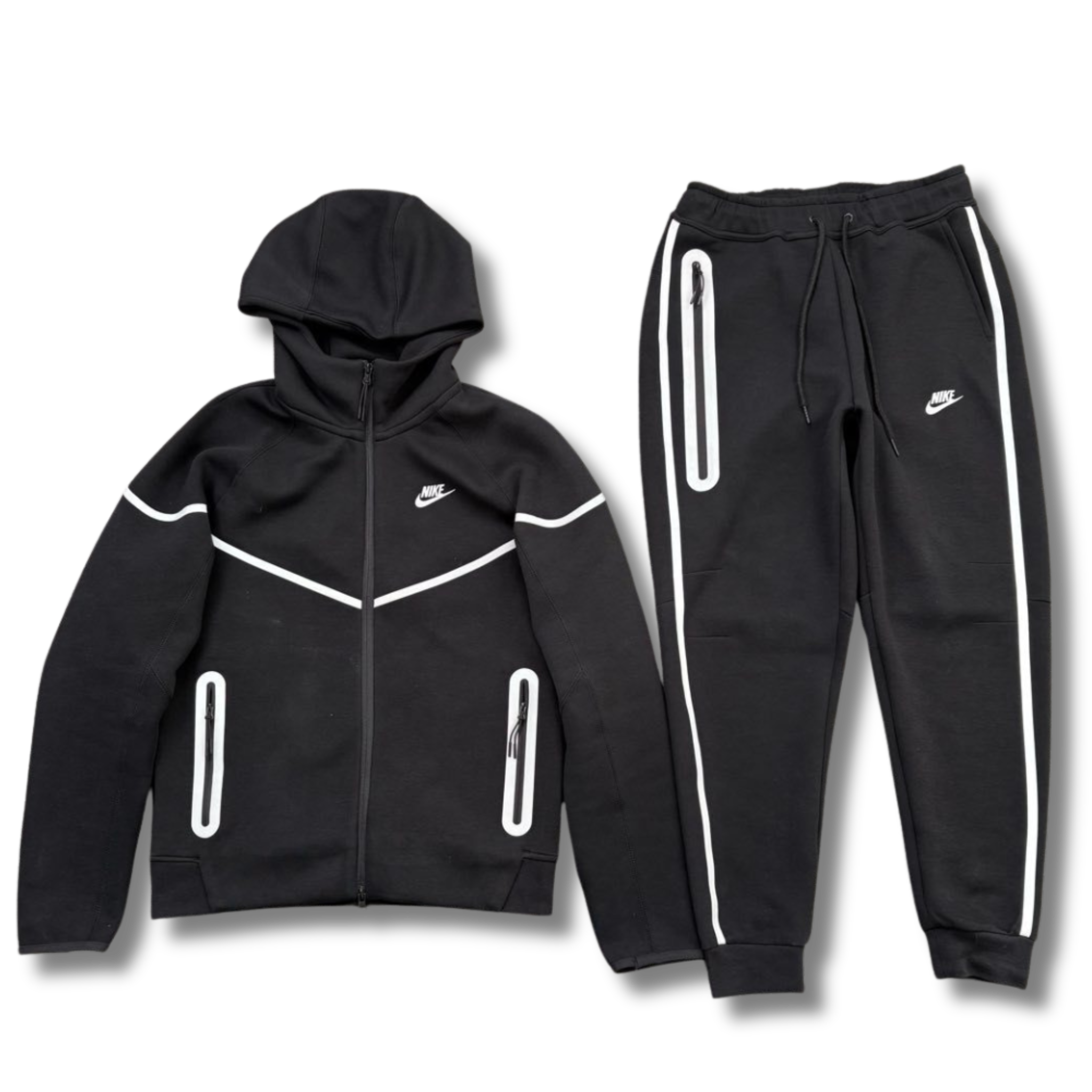 Nice Tech Set Black w Reflective lines