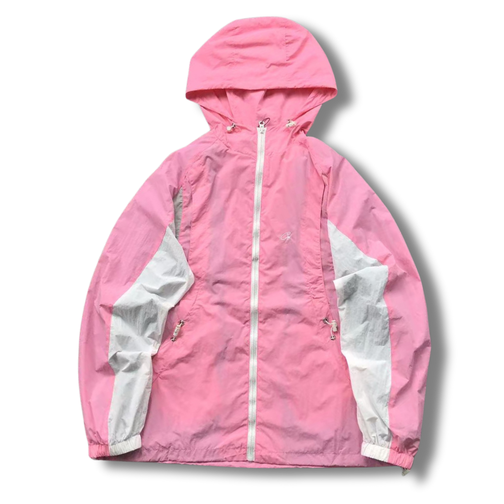 Cortez Tracksuit Pink w white
