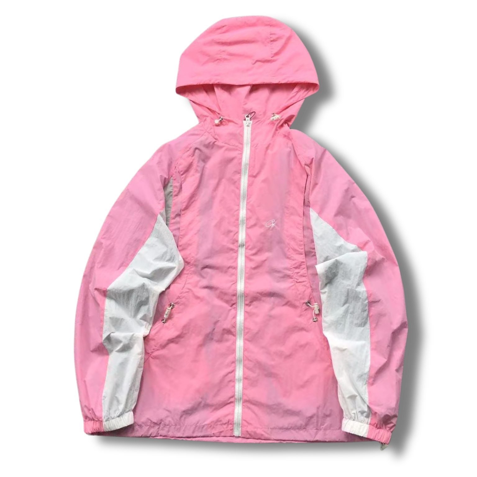 Cortez Tracksuit Pink w white