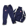 Cortez Tracksuit white w navy